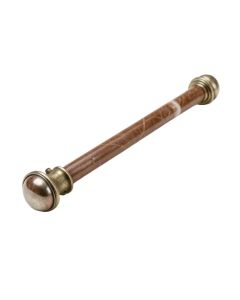 Mariana Core Marble Ball Telescoping Drapery Single Curtain Rod