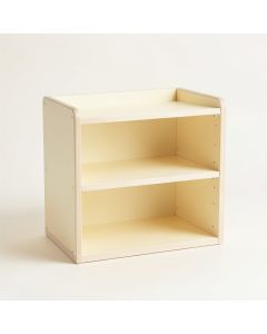 Shore Bluff Low Toy Storage Unit - Cream (synthetic illustration; no displayed measurements)
