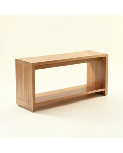 Donohoo Solid Wood Console Table (synthetic illustration; no displayed measurements)