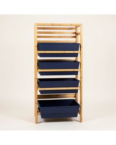 Field Bluff Empty Vertical Garden Frame - Navy (synthetic illustration; no displayed measurements)