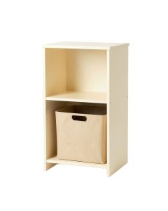 Ash Crossing Freestanding Pull-Out Hamper Cabinet - Cream