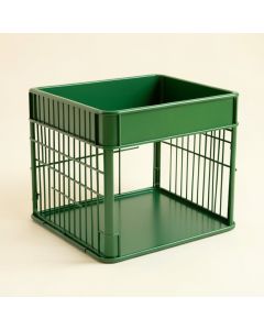 Cove Bend Empty Furniture-Style Pet Crate - Green (synthetic illustration; no displayed measurements)