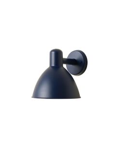 Pine Bridge Wall Sconce Mounted On A Plain Wall - Navy