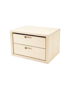 Moss Branch Small-Parts Storage Drawer Cabinet - Ivory (synthetic illustration; no displayed measurements)