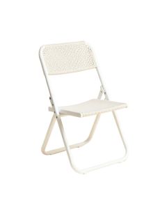 Moss Bend Folding Outdoor Chair - White