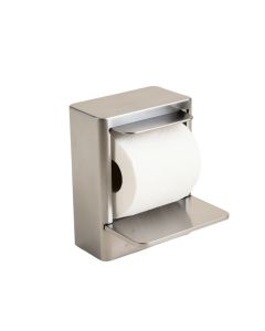 Stainless Steel Toilet Paper Holder With Phone Shelf