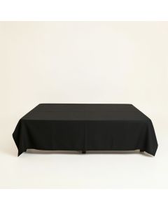 Glen Branch Flat Bed Sheet - Black (synthetic illustration; no displayed measurements)