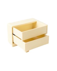Stone Brook Small-Parts Storage Drawer Cabinet - Cream