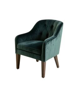 Guntram Tufted Velvet Upholstered Side Chair