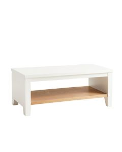 Heath Crest Coffee Table - White (synthetic illustration; no displayed measurements)