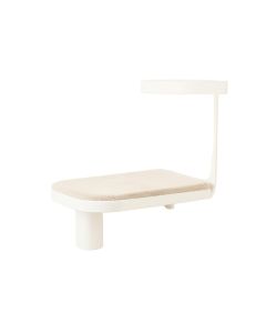 Dune Field Wall-Mounted Cat Perch - White