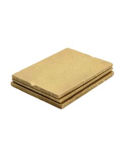 Gold Rush 6 '' X 24 '' Slate Stacked Stone Tile
