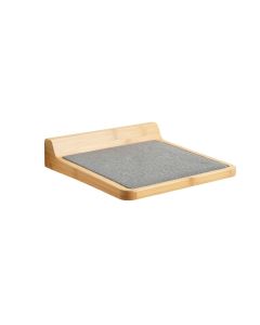Cedar Dale Wall-Mounted Cat Perch - Gray (synthetic illustration; no displayed measurements)