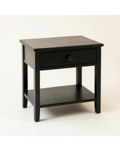Dawn Brook Nightstand - Black (synthetic illustration; no displayed measurements)