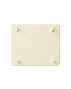 Cliff Bridge Empty Wall-Mounted Tool Organizer Panel - Ivory (synthetic illustration; no displayed measurements)