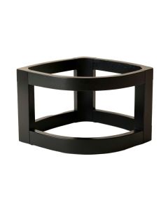 Ash Branch Empty Furniture-Style Pet Crate - Black