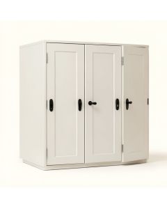 Bi-Fold Closet 4-Door Snugger (synthetic illustration; no displayed measurements)
