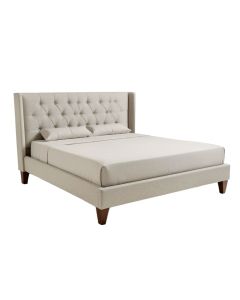 Rothley Queen Tufted Upholstered Low Profile Standard Bed (synthetic illustration; no displayed measurements)