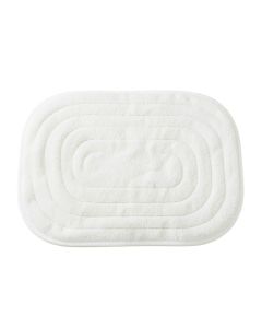 Willow Edge Bath Mat - White (synthetic illustration; no displayed measurements)