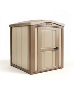 Factor 8 Ft. W X 6 Ft. D Plastic Storage Shed (synthetic illustration; no displayed measurements)