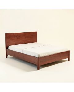 Dionn Solid Wood Low Profile Platform Bed (synthetic illustration; no displayed measurements)