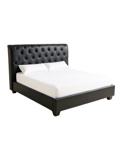 Doretta Tufted Upholstered Low Profile Standard Bed