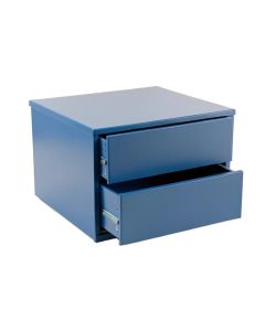 Lake Branch Small-Parts Storage Drawer Cabinet - Blue (synthetic illustration; no displayed measurements)
