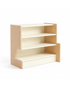 Briar Bend Desktop Shelving Unit - Cream (synthetic illustration; no displayed measurements)