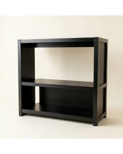 Fern Bend Desktop Shelving Unit - Black (synthetic illustration; no displayed measurements)