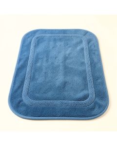 Pine Bend Bath Mat - Blue (synthetic illustration; no displayed measurements)