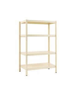 Linden Bridge Empty Seed-Starting Shelving Unit Without Lights - Ivory (synthetic illustration; no displayed measurements)