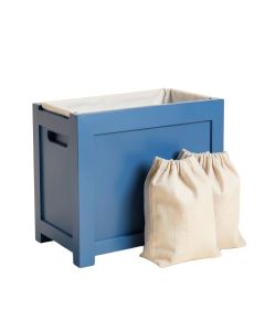 Clay Branch Laundry Sorting Station With Plain Removable Bags - Blue (synthetic illustration; no displayed measurements)