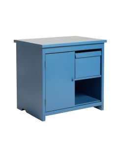 Cove Crest Freestanding Laundry Folding Counter - Blue