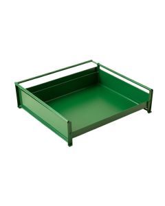Cove Brook Empty Under-Desk Cable Tray - Green