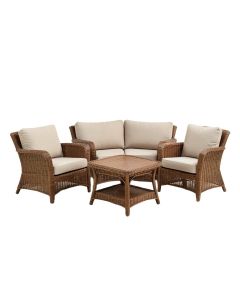 Outdoor Wicker Patio Furniture Sets 3 Pieces Patio Set Bistro Set Wicker (synthetic illustration; no displayed measurements)