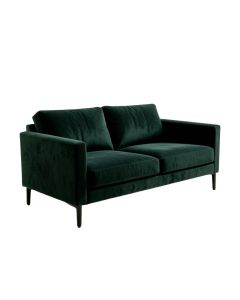 Frankie 86 '' Velvet Tuxedo Arm Sofa