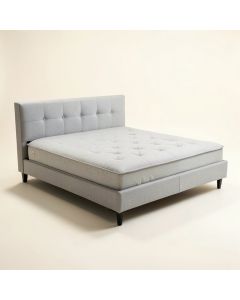 Geffken Tufted Upholstered Platform Bed (synthetic illustration; no displayed measurements)