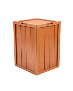 Birch Canyon Closed Outdoor Storage Box - Terracotta (synthetic illustration; no displayed measurements)