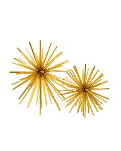 2 Piece Sienna Starburst Sculpture Set