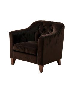 Alfredo 30.5 '' Wide Tufted Velvet Side Chair