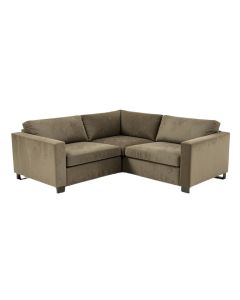 Mikkelsen 103 '' Wide Microfiber/Microsuede Left Hand Facing Modular Corner Sectional (synthetic illustration; no displayed measurements)