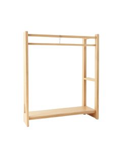 Bay Brook Empty Garment Rack - Beige
