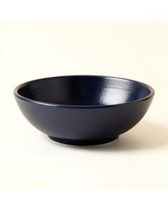 Hill Bend Dining Bowl - Navy (synthetic illustration; no displayed measurements)