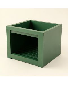 Glen Edge Empty Furniture-Style Litter Enclosure - Green (synthetic illustration; no displayed measurements)