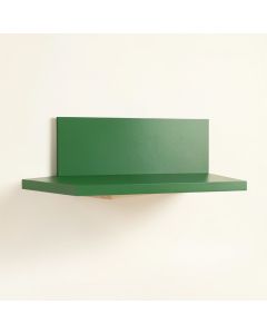 Moss Bluff Wall-Mounted Shelf - Green (synthetic illustration; no displayed measurements)