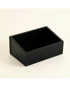 Spruce Arc Low Toy Storage Unit - Black (synthetic illustration; no displayed measurements)