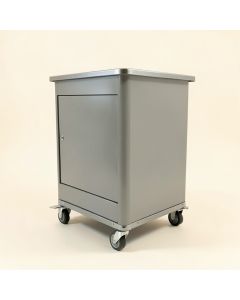 Maple Dale Empty Rolling Workshop Cart - Gray (synthetic illustration; no displayed measurements)