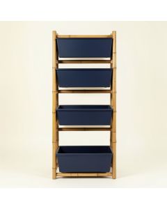 Briar Branch Empty Vertical Garden Frame - Navy (synthetic illustration; no displayed measurements)