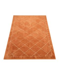 Harbor Branch Rectangular Area Rug - Terracotta (synthetic illustration; no displayed measurements)