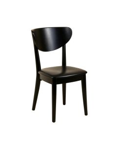 River Bridge Dining Chair - Black (synthetic illustration; no displayed measurements)